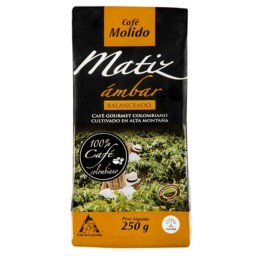 Café à Vacuo Torrado e Moído MATIZ Ámbar 250g