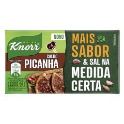 Caldo em Tablete Picanha Knorr Caixa 57g 6 Unidades