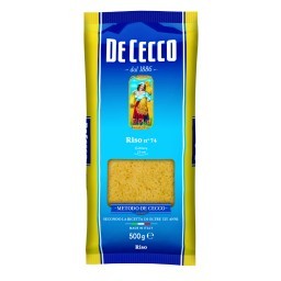 Macarrão Italiano Riso DE CECCO Pacote 500g