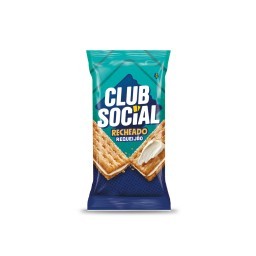 Biscoito Club Social Recheado Requeijao multipack 106g