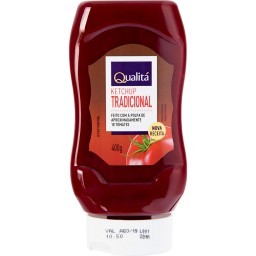 Ketchup Tradicional Qualitá 400g