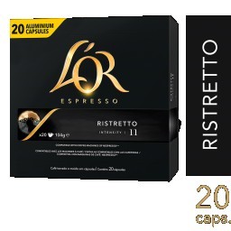 Café L'OR Cápsula Ristretto 20 unidades