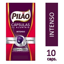 Café PILÃO Cápsula Intenso 10 unidades