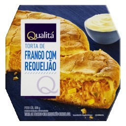 Torta de Frango com Requeijão QUALITÁ Caixa 500g