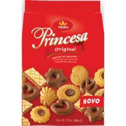 Biscoito Amanteigado Sortido Princesa Exclusivo 200g