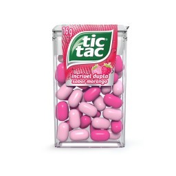 Tic Tac Pastilhas Sabor Morango 16g