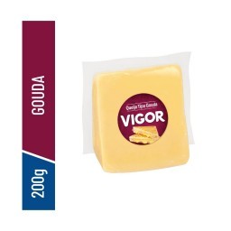 Queijo Gouda Fracionado Vigor 200g