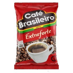 Café Torrado e Moído Extraforte Café Brasileiro Pacote 500g