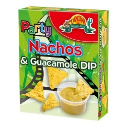 Salgadinho Nachos CANTINA MEXICANA com Molho de Guacamole Caixa com 150g