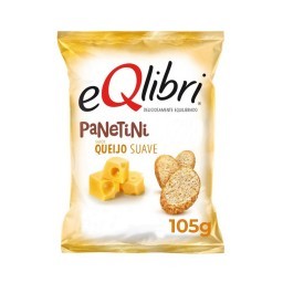 Snack de Trigo Queijo Suave Eqlibri Panetini Pacote 105g