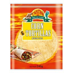 Tortilha de Milho CANTINA MEXICANA 240g