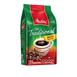 Café Torrado e Moído Tradicional MELITTA Pacote 500g