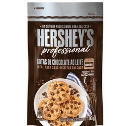 Gotas Forneáveis Chocolate Ao Leite Hershey's Professional - 100 gr