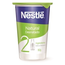 Iogurte NESTLÉ Natural Desnatado 160g