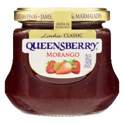 Geleia Morango Queensberry Classic Vidro 320g