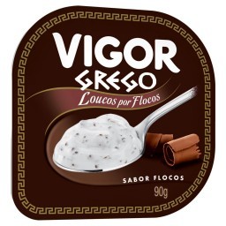 Iogurte Vigor Grego Flocos 90g