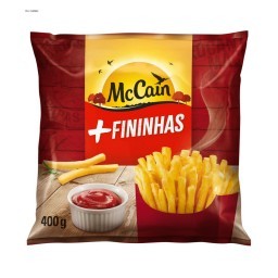 Batata Palito Corte Fino Congelada MCCAIN 400g