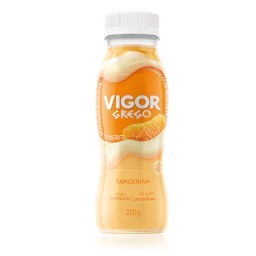 Iogurte Grego Líquido VIGOR Tangerina 220g	