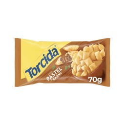 Salgadinho De Trigo Pastel De Carne Torcida Petisco De Boteco 70G