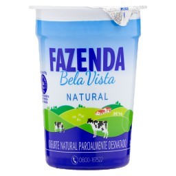 Iogurte Natural Parcialmente Desnatado BELA VISTA 170g