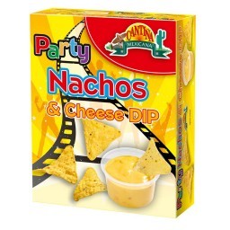 Salgadinho Nachos CANTINA MEXICANA com Molho de Queijo Caixa com 150g