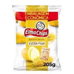 Batata Palha Extrafina Elma Chips Pacote 205G