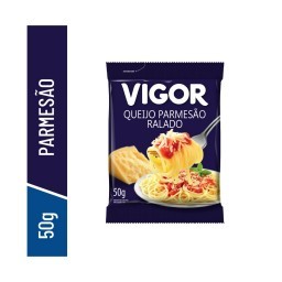 Queijo Parmesão Ralado VIGOR Pacote 50g