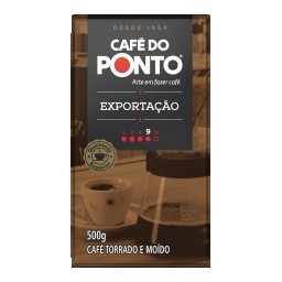 Café à Vácuo Torrado e Moído Exportação DO PONTO Pacote 500g