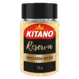 Mostarda em Pó Kitano Reserva Frasco 35g