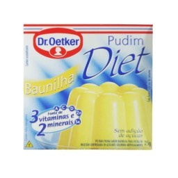 Pó para Pudim Diet Sabor Baunilha Dr. OETKER Caixa 25g