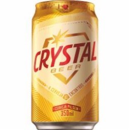 CERVEJA CRYSTAL BEER LATA 350ML