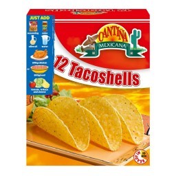 Taco Shells CANTINA MEXICANA Caixa com 150g