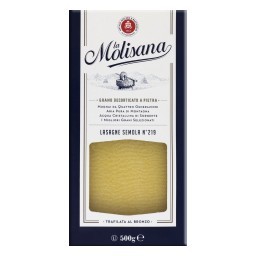 Macarrão Italiano LA MOLISANA Lasagne Sêmola Pacote 500g