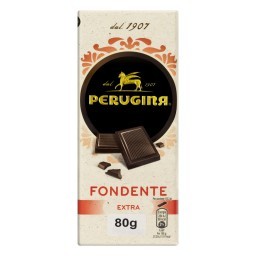 Chocolate Italiano Amargo Extra Perugina Fondente Cartucho 80g