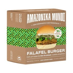 Hambúrguer de Falafel Amazonika Mundi Caixa 230g 2 Unidades