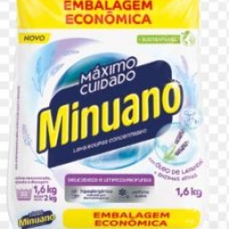 LAVA ROUPAS MINUANO SACHE 1,6KG MAXIMO CUIDADO