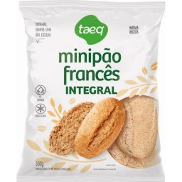 Mini Pão Integral Congelado TAEQ 300g