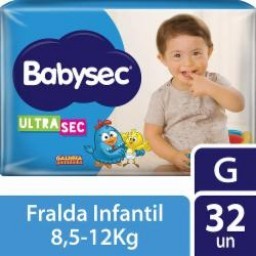 FRALDA BABYSEC ULTRA SEC MEGA G C/32