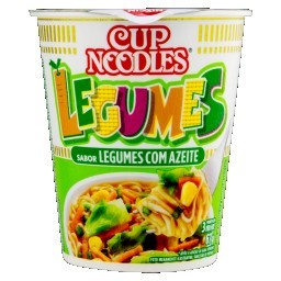 Massa Instantânea Legumes com Azeite Nissin Cup Noodles Copo 67g