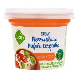 Mussarela De Búfala Cerejinha Zero Lactose TAEQ Pote 150g