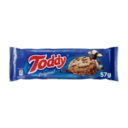 Biscoito Cookie Baunilha Com Gotas De Chocolate Toddy 57G