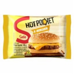 HOT POCKET SADIA 145G X-BURGUER