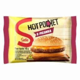 HOT POCKET SADIA 145G X-PICANHA