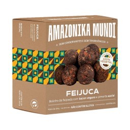 Bolinho de Feijoada Feijuca Amazonika Mundi Caixa 320g 8 Unidades