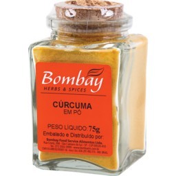 Curcuma em Pó Bombay Vidro 75g