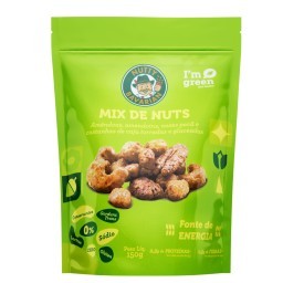 Mix de Nuts Torrada e Glaceada Nutty Bavarian Pouch 150g