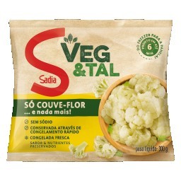 Couve-Flor Congelada Sadia Veg & Tal Pacote 300g