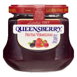 Geleia Frutas Vermelhas Diet Queensberry Vidro 280g