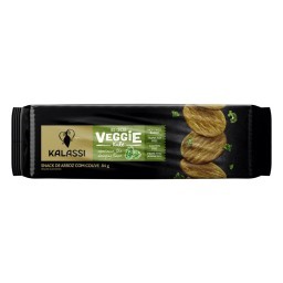 Snack de Arroz Couve Kalassi Veggie Pacote 84g