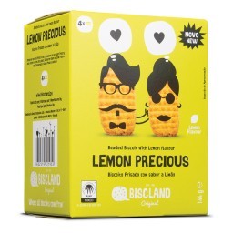 Biscoito Biscland Lemon Precious 144g _ Importação 